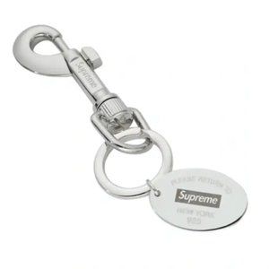 Supreme Tiffany & Co. Return to Tiffany Oval Tag Keyring